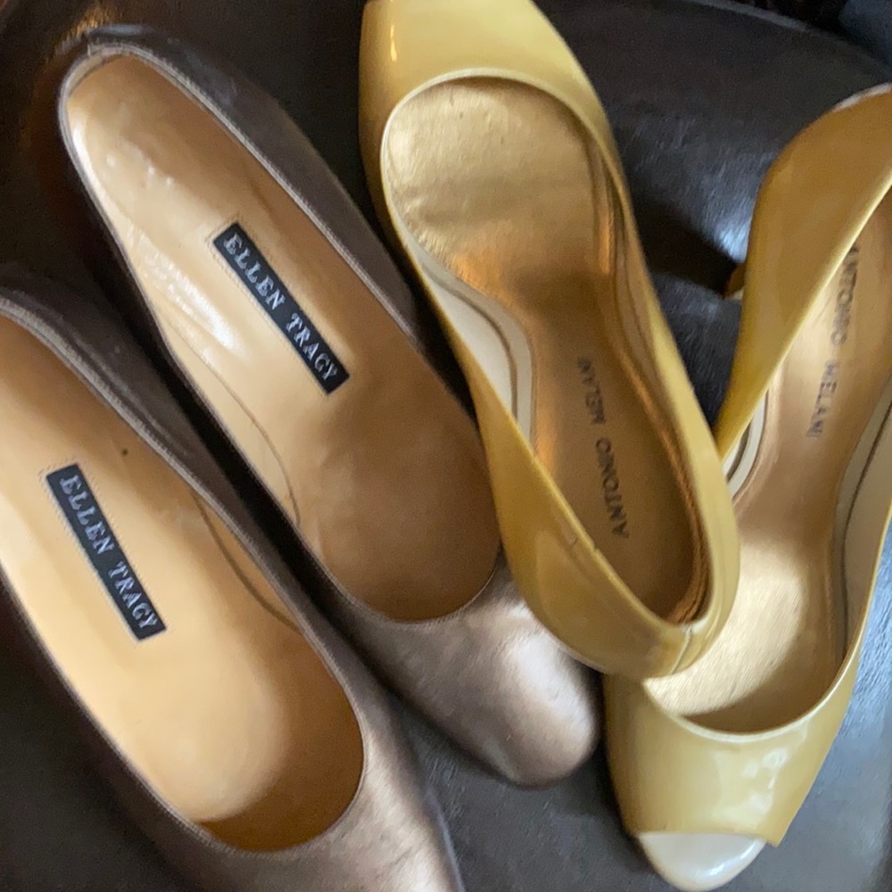 Women shoes size 8 Open toe and pump!!!